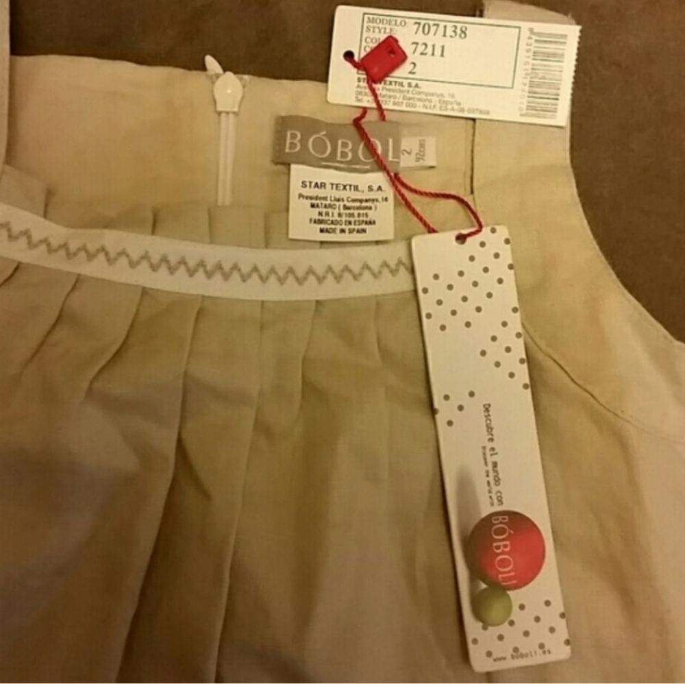 NWT Boboli linen dress from Spain